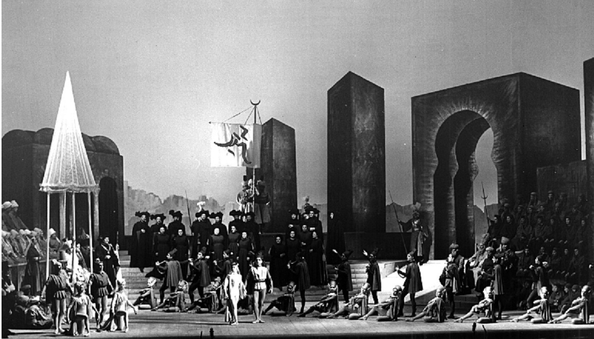 Gli Abencerragi - Maggio Musicale Fiorentino, 1957 (foto Archivio del Maggio Musicale Fiorentino)