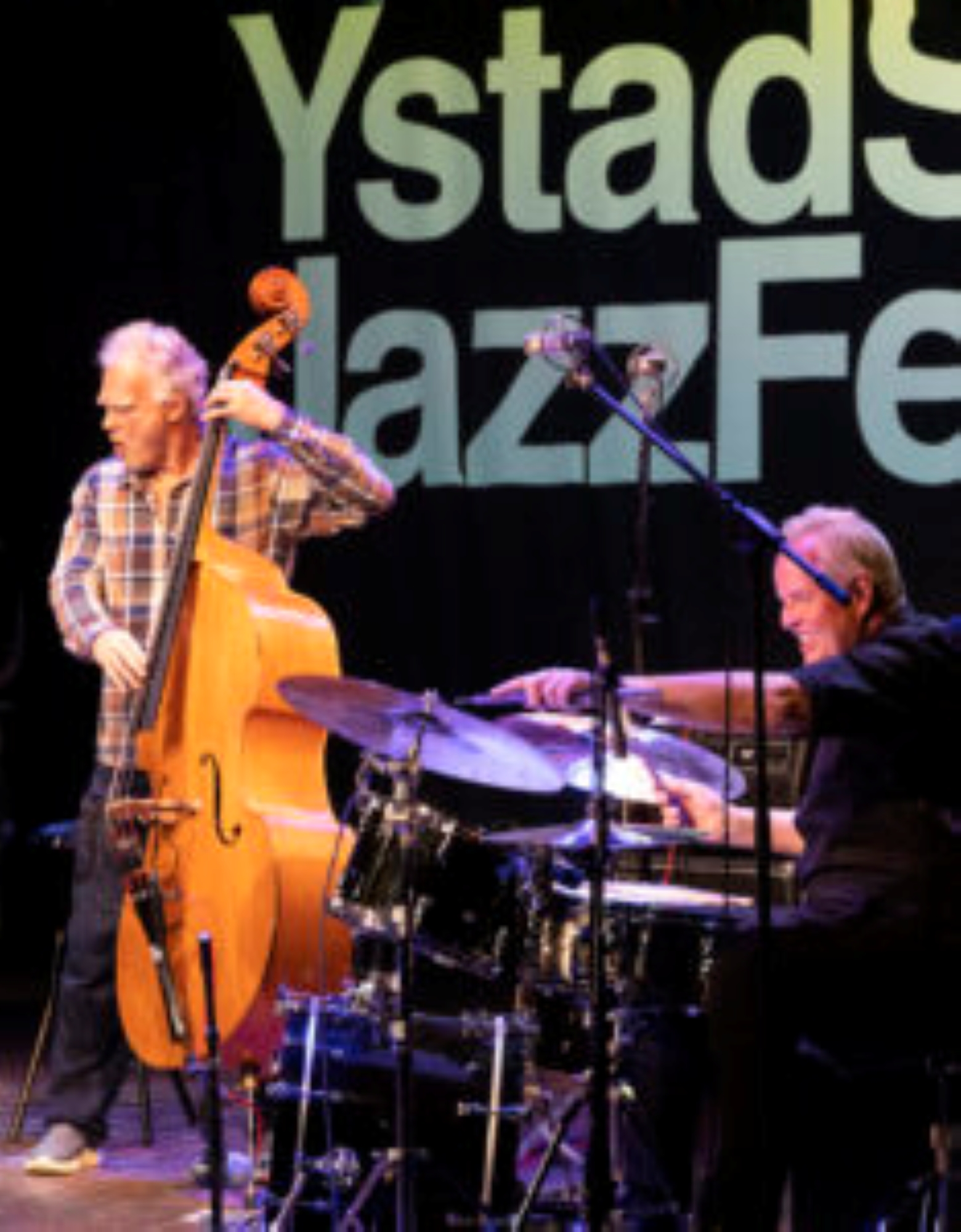 Anders Jormin, Wolfgang Haffner, ©YSJF2025/Anna Rylander