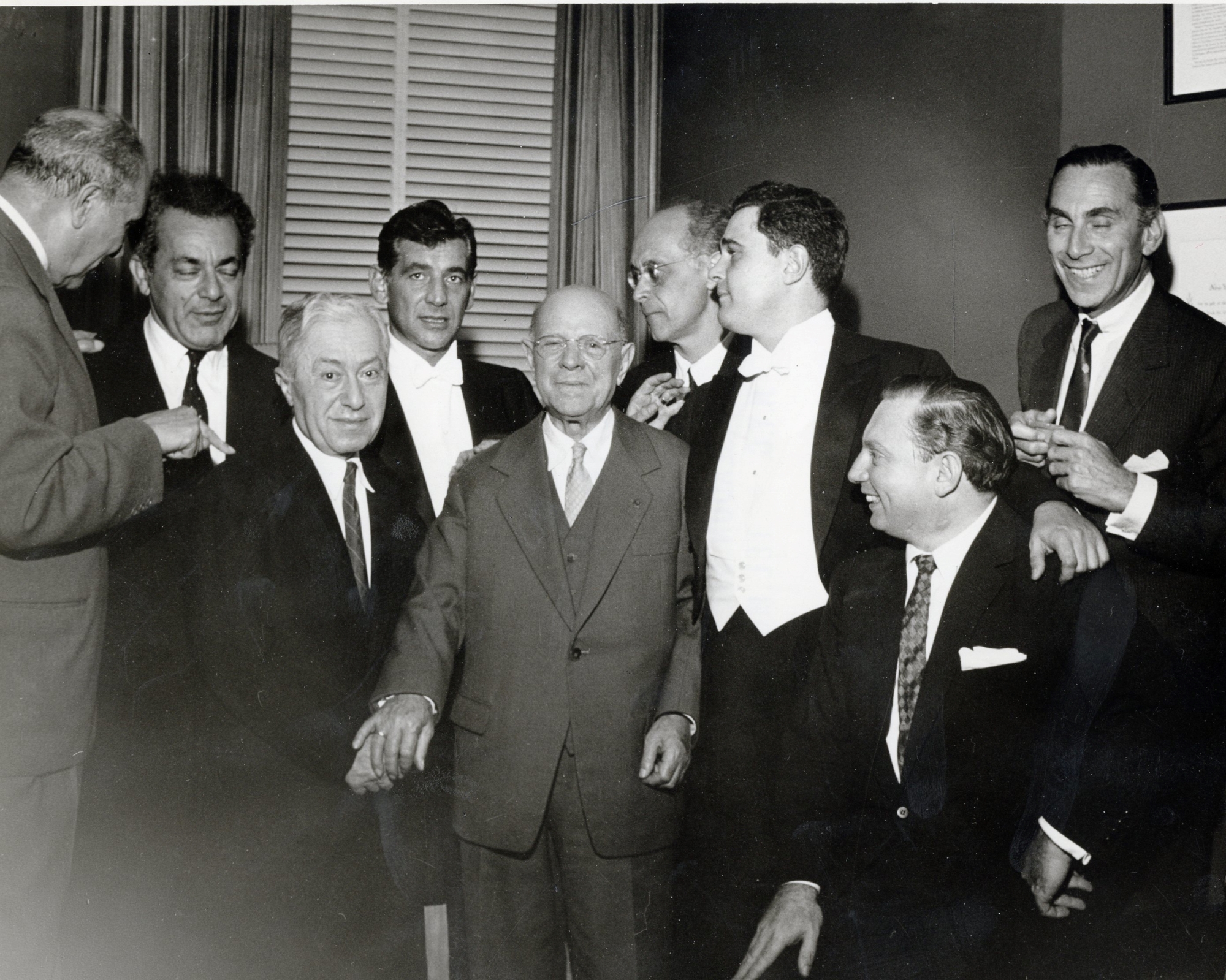 Schneider, Horszowki, Bernstein, Casals, Serkin, Istomin, Stern e Piatigorsky alla Carnegie Hall di New York (1958)