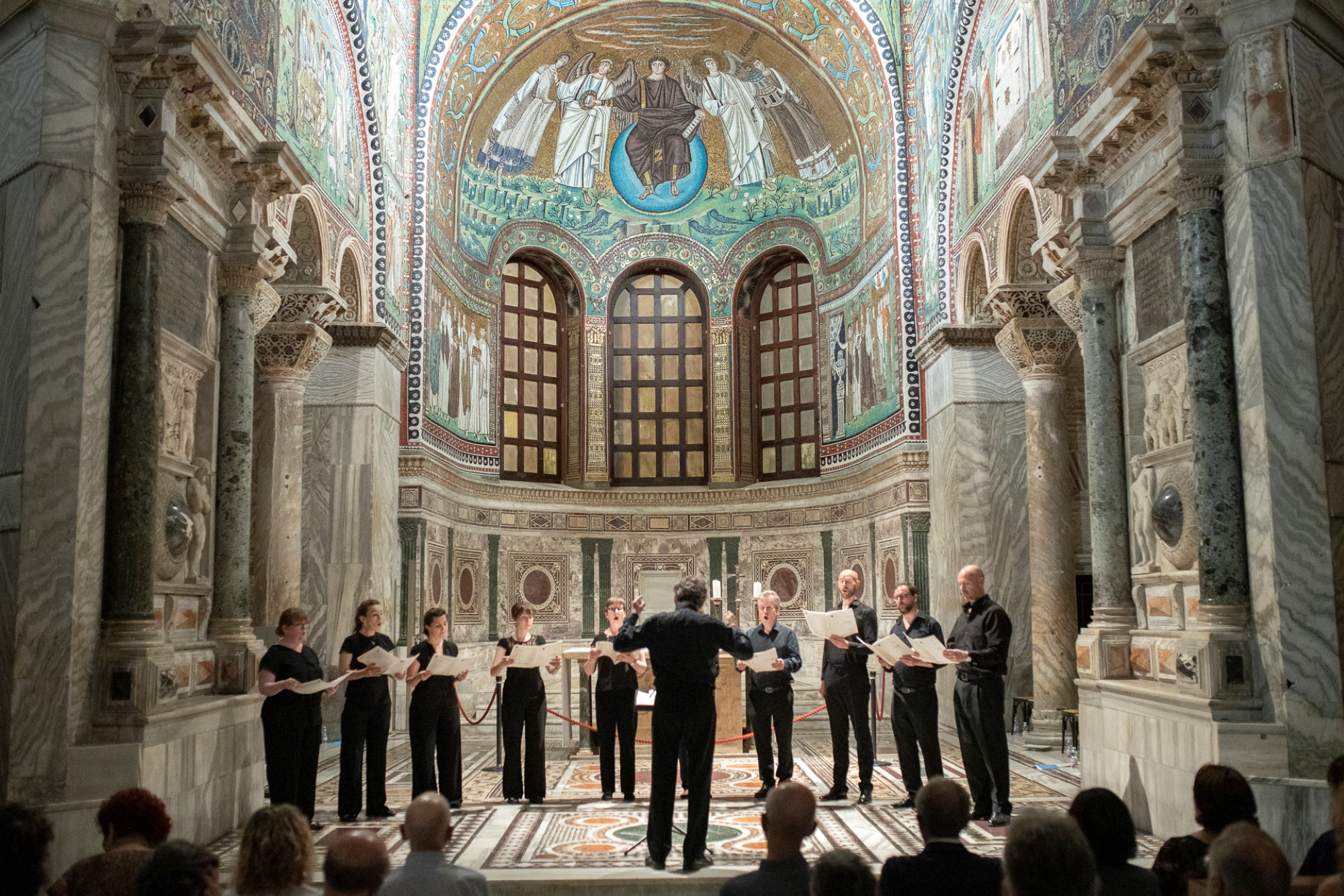 Tallis Scholars, Basilica di San Vitale (foto Ravenna Festival)