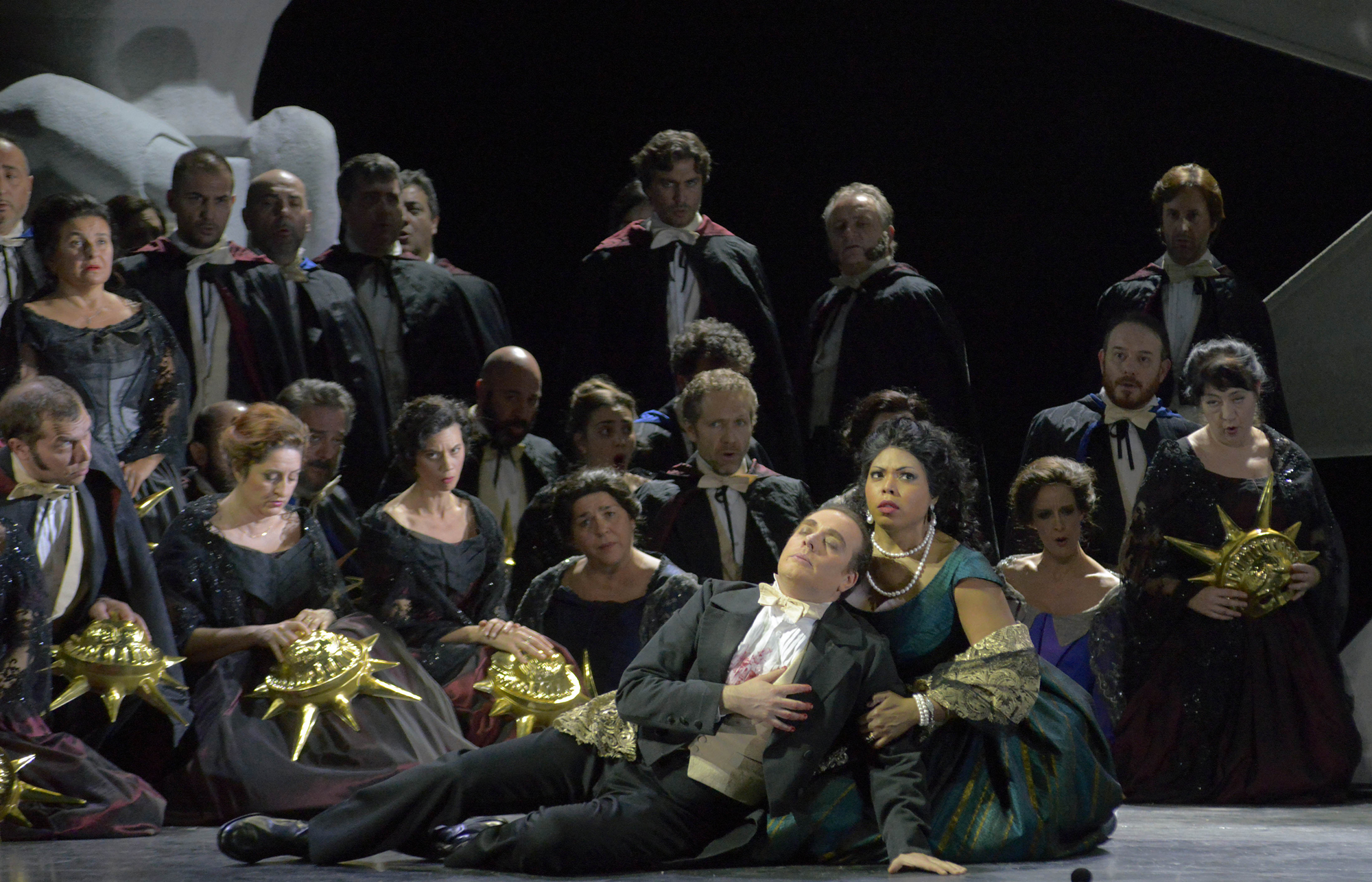 Un ballo in maschera al Teatro La Fenice di Venezia (foto di Michele Crosera)