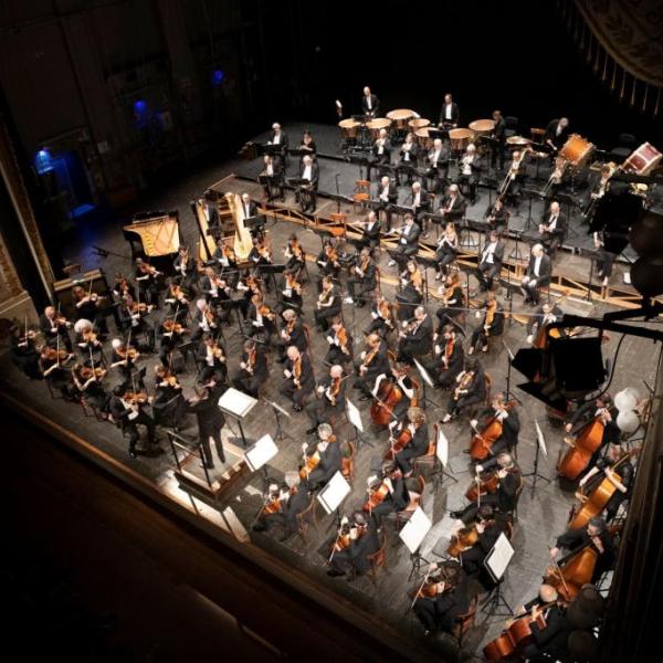 Esa-Pekka Salonen e l’Orchestre de Paris (foto Marco Caselli Nirmal - Ferrara Musica)