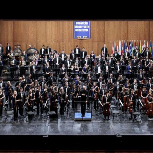 Bolzano Festival Bozen – European Union Youth Orchestra, Gianandrea Noseda, Jae Hong Park (foto Tiberio Sorvillo)