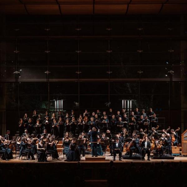 Filarmonica Toscanini - Coro Universitario del Collegio Ghislieri (foto Luca Pezzani)