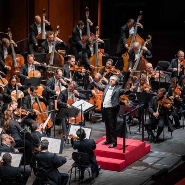 Muti e i Berliner Philharmoniker (Foto Stephan Rabold)
