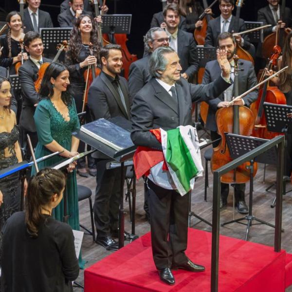 La Messa da Requiem a Rimini (Foto Morosetti)