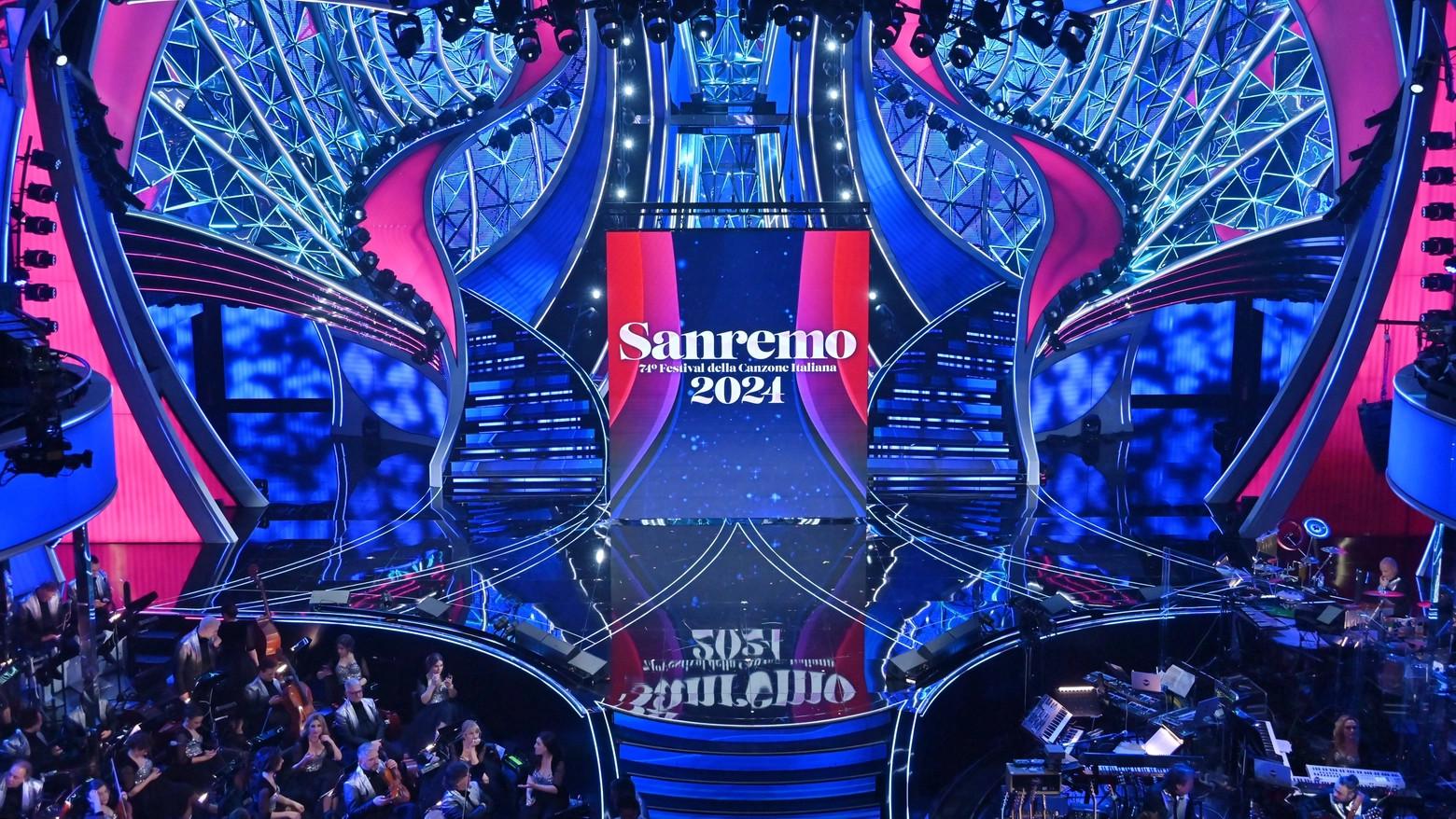 Sanremo 2024 serata cover