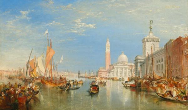 Turner, Venice - The Dogana and San Giorgio Maggiore