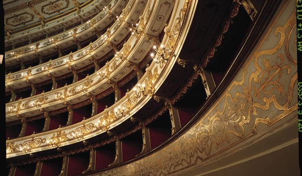 I palchi del Teatro Regio di Parma (Foto Luca Fregoso)