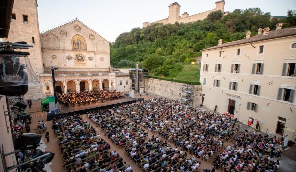 Spoleto: Concerto in piazza