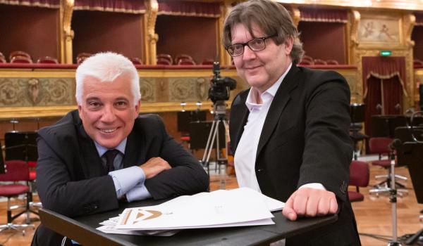 Francesco Giambrone e Marco Betti (Foto Rosellina Garbo)