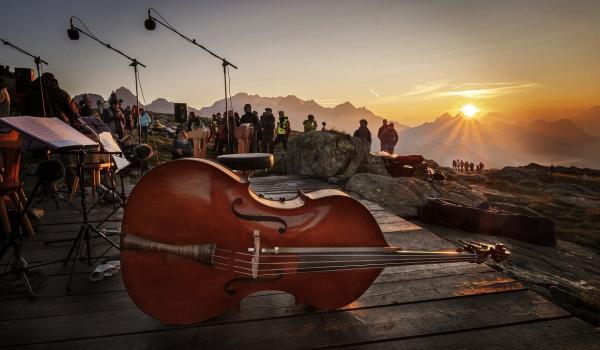 Alba sul Col Margherita (Foto Daniele Lira)