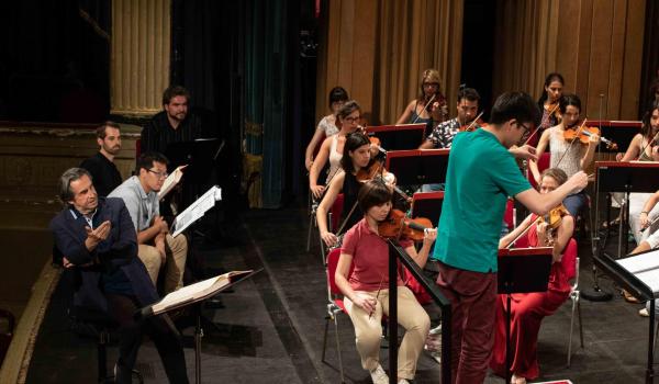 Una prova dell'Italian Opera Academy (Foto Silvia Lelli)