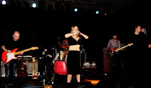 Isobel Campbell e Mark Lanegan all'Ossigeno (foto Umberto Poli) Isobel Campbell e Mark Lanegan all'Ossigeno (foto Umberto Poli)