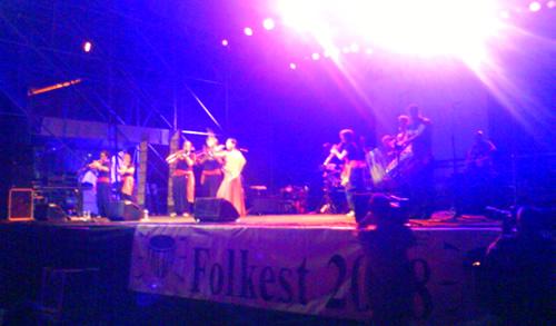 La Bollywood Brass Band in azione