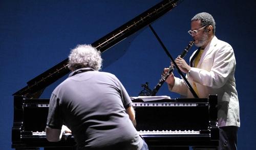 Uri Caine e Don Byron (Foto Luca d'Agostino/Phocus Agency) Uri Caine e Don Byron (Foto Luca d'Agostino/Phocus Agency)