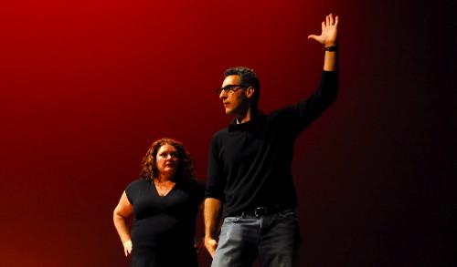 John e Aida Turturro (foto Gianni Fiorito)