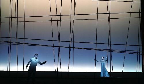 Yann Beuron (Pélleas) /Camila Tilling (Mélisande), , foto Javier del Real / Teatro Real Yann Beuron (Pélleas) /Camila Tilling (Mélisande), , foto Javier del Real / Teatro Real