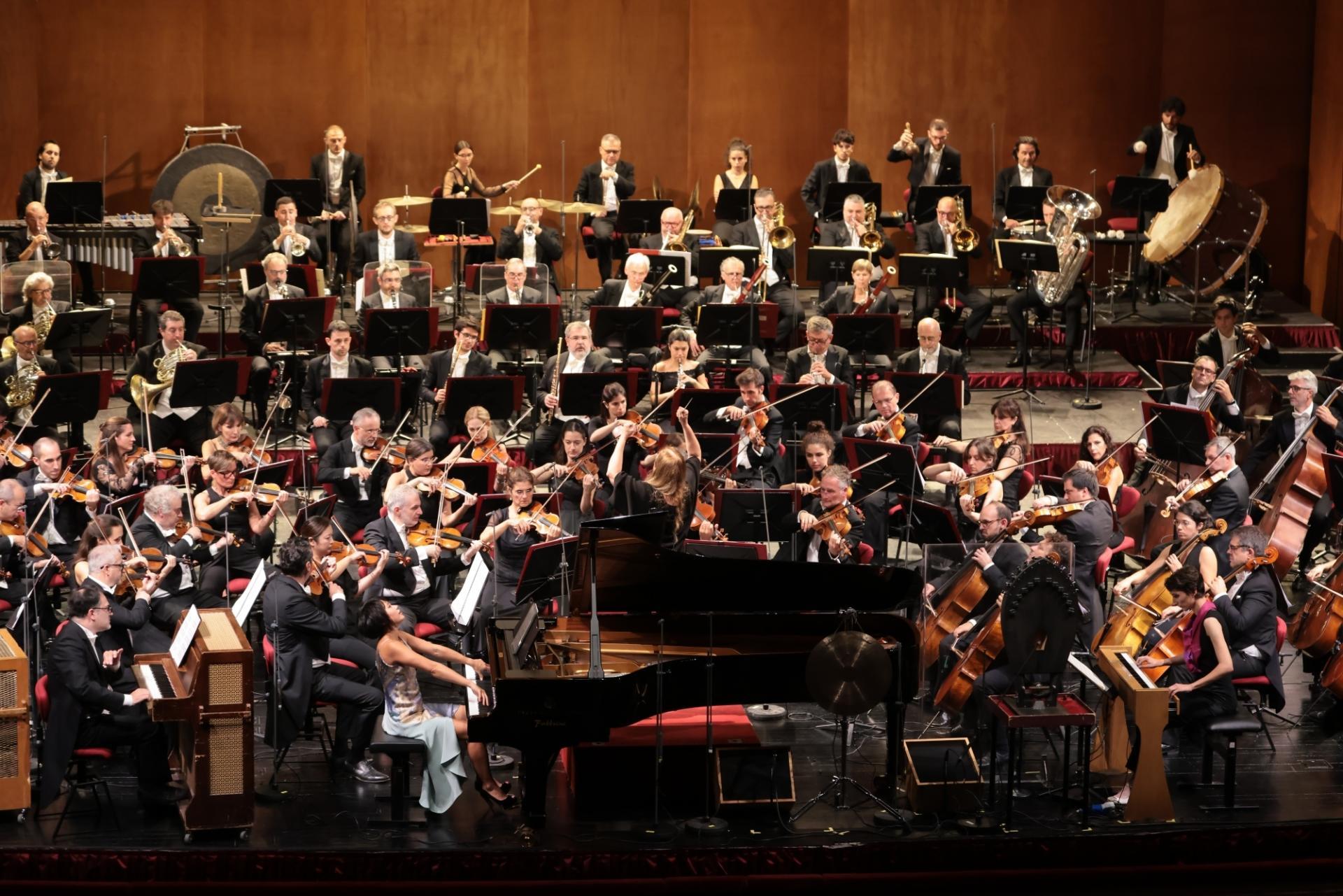 Concerto Mozart-Messiaen (foto Brescia e Amisano - Teatro alla Scala) 