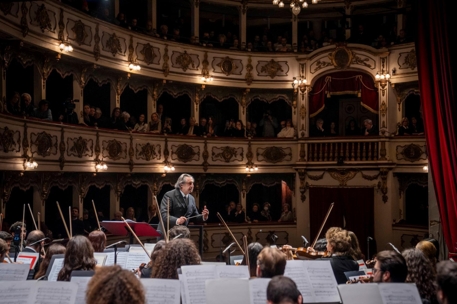 Riccardo Muti - Gala verdiano - Busseto (foto Marco Borrelli)