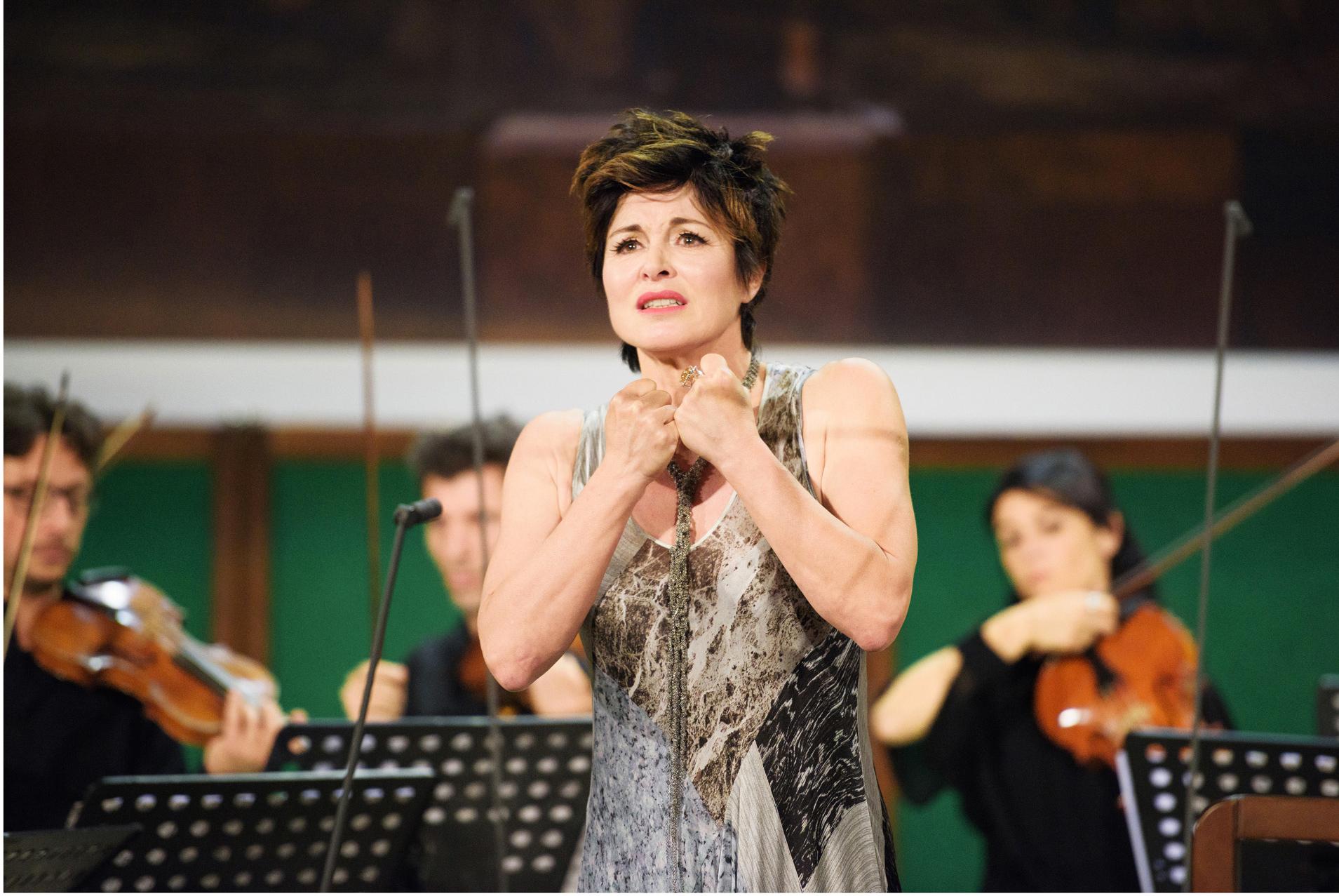 Foto Damiano Rosa Anna Caterina Antonacci alla IUC