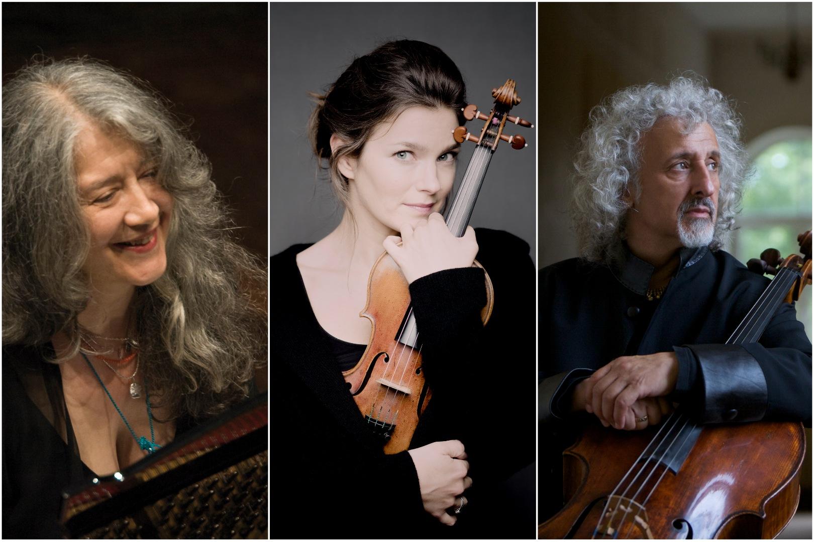 Martha Argerich, Janine Jansen, Mischa Maisky