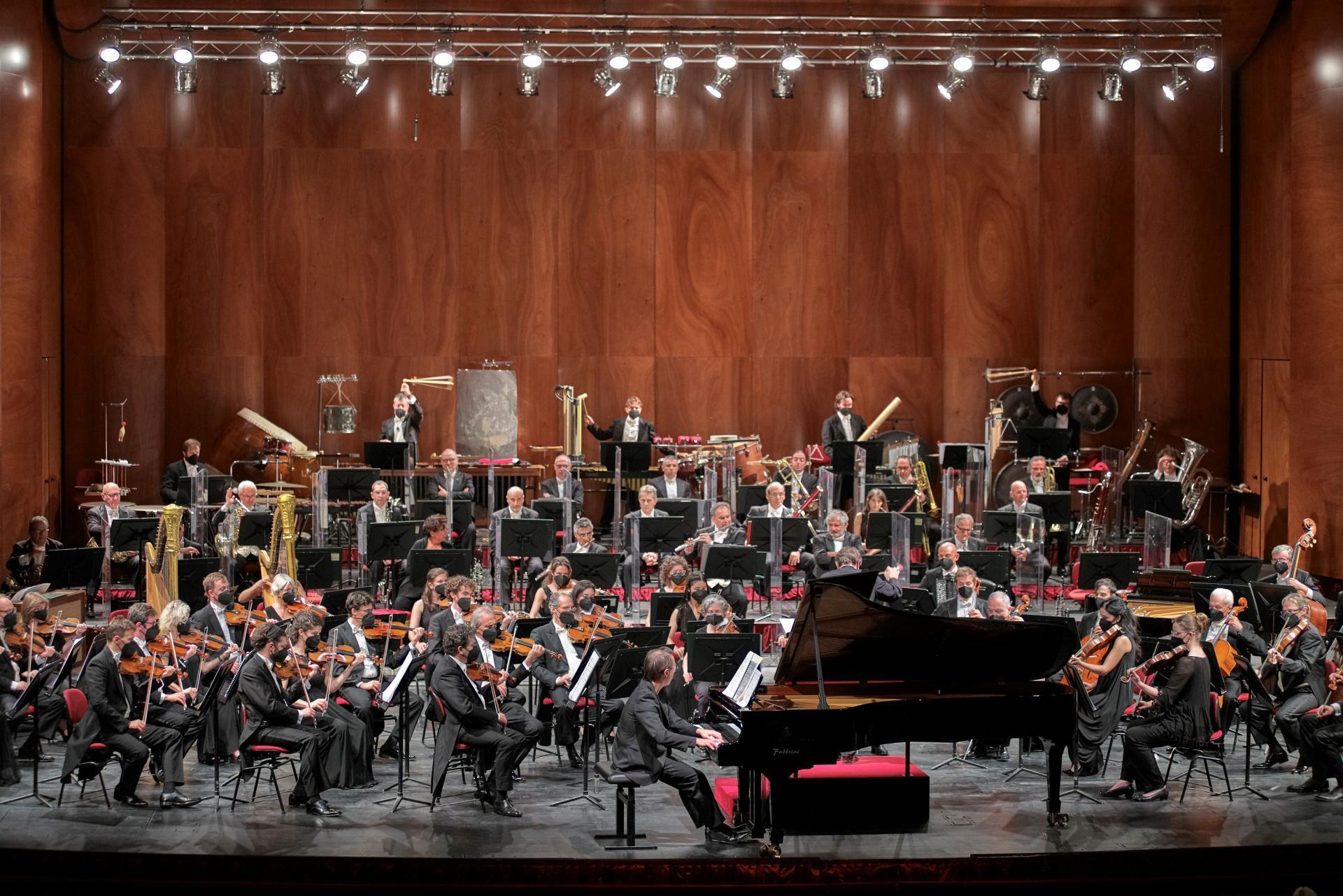 Alla Scala l' Orchestra Sinfonica Nazionale della Rai, Ceccherini, Baglini