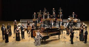 Angela Hewitt e i Cameristi della Scala (Foto Dino Russo)