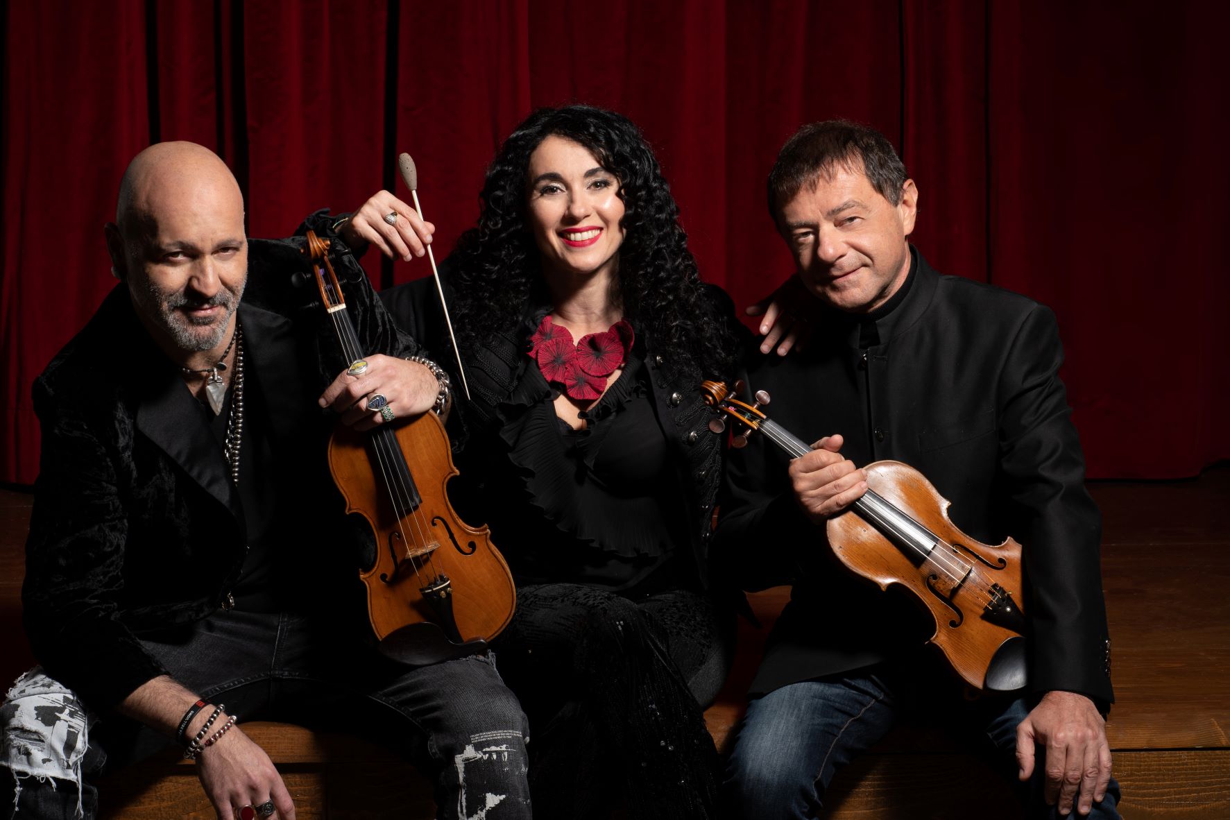 Alessandro Quarta, Gianna Fratta, Dino De Palma (foto Mimmo Attademo)