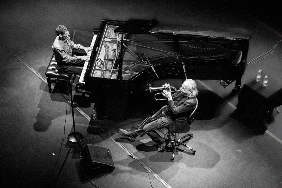 Enrico Rava Fred Hersch (foto di Michele Giotto)