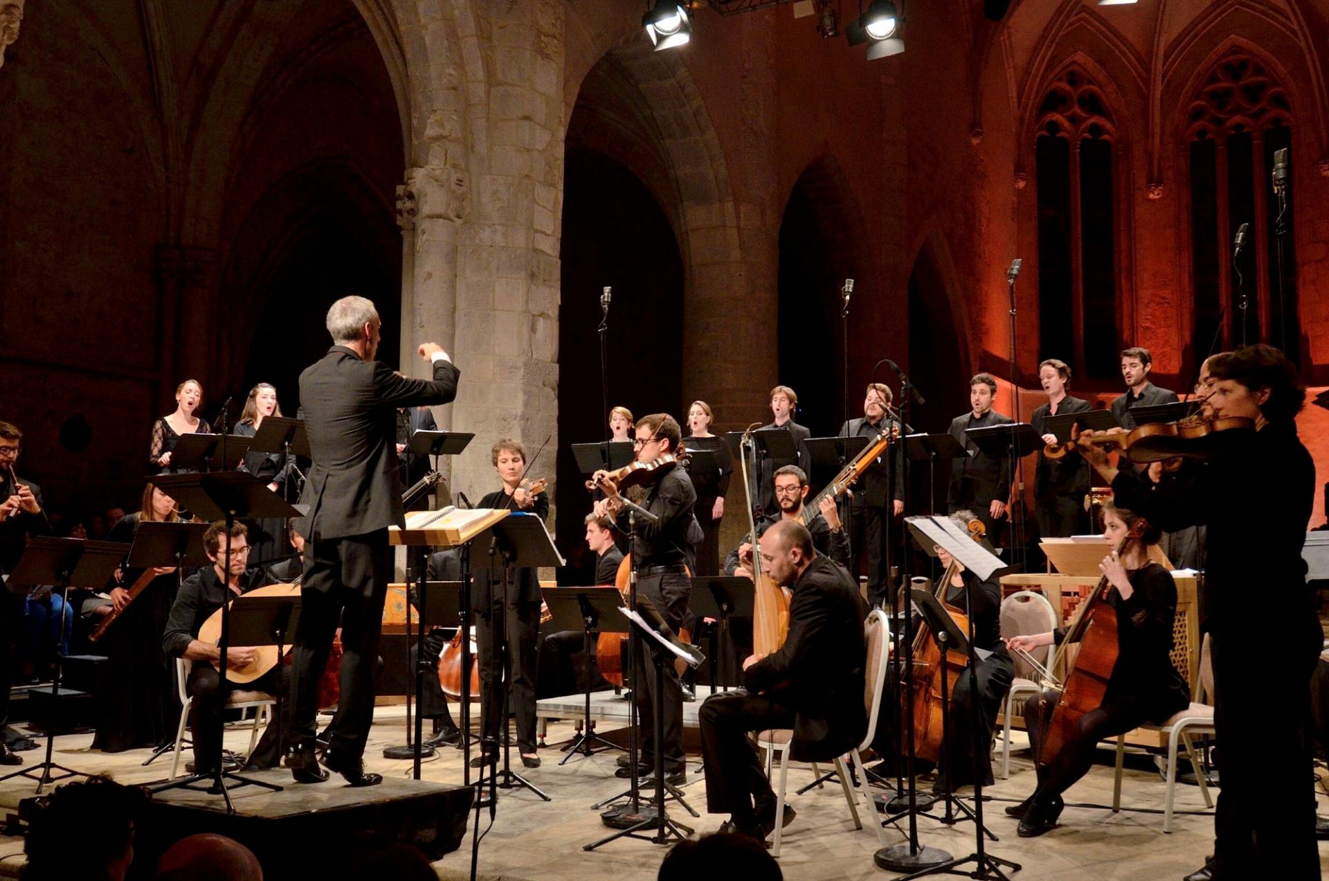 Ensemble Correspondances (foto Bertrand Pichene-CCR Ambronay)