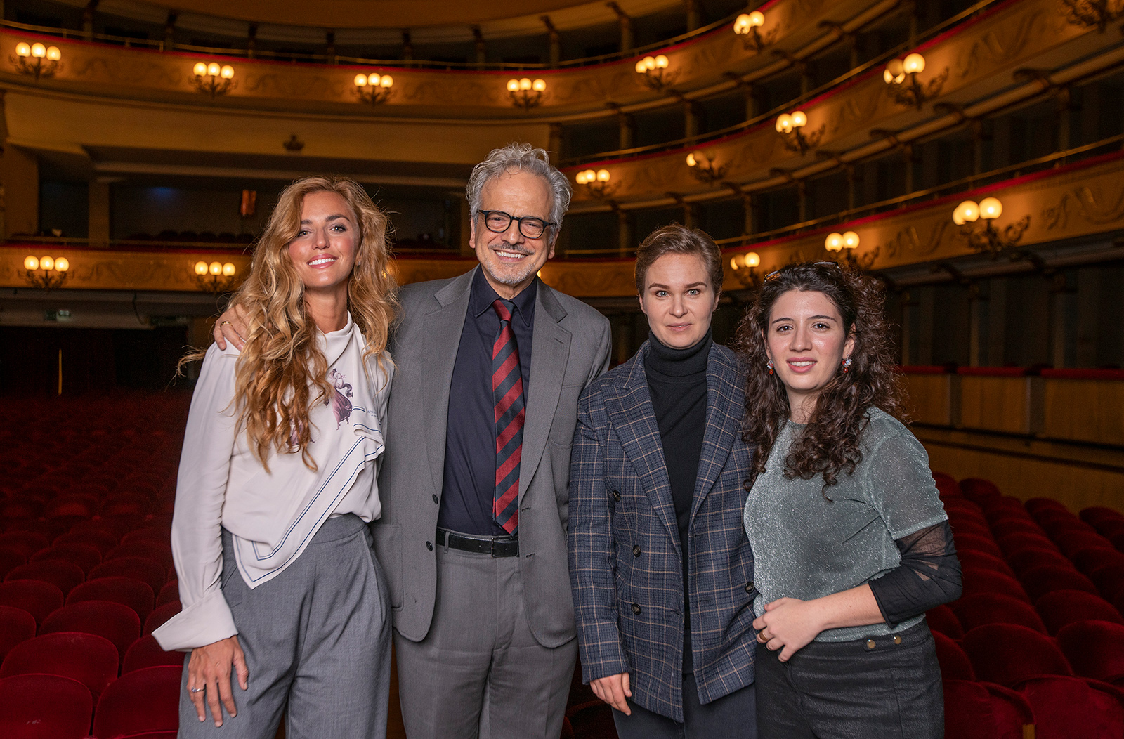 Beatrice Venezi, Eva Ollikainen e Nil Venditti (foto di Marco Borrelli)