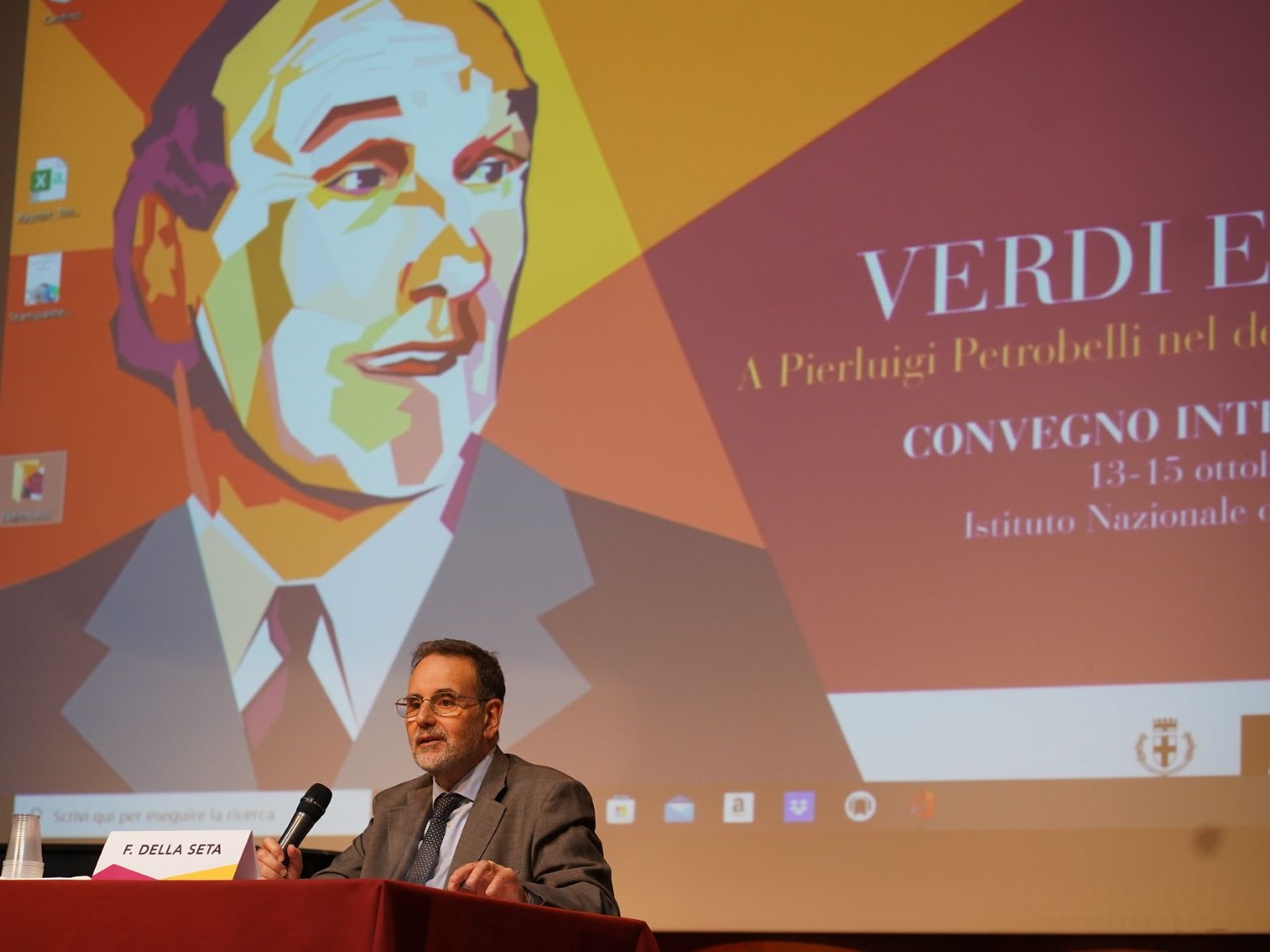 Fabrizio Della Seta - Convegno "Petrobelli" INSV (foto Michele Alinovi)