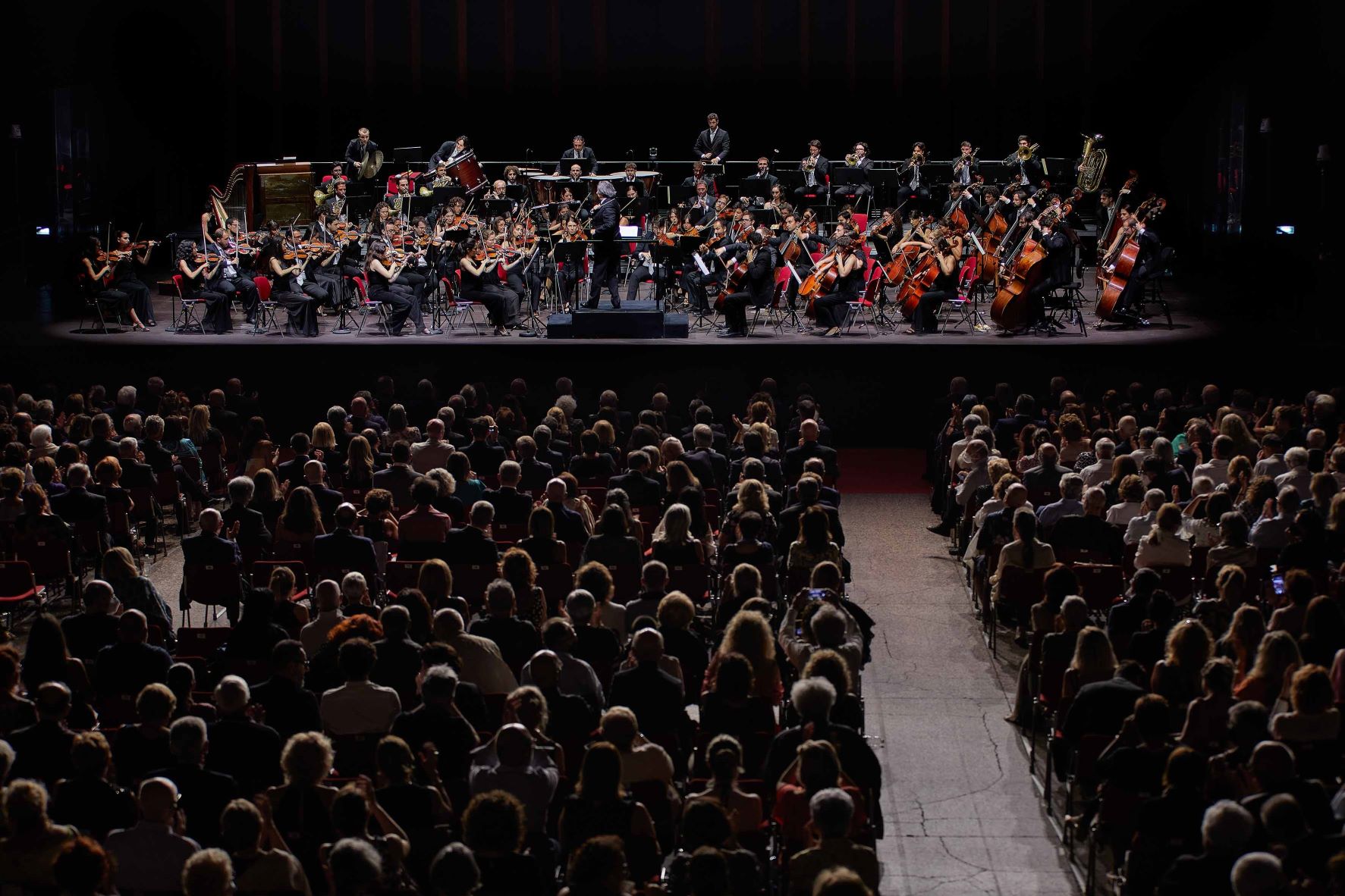 Concerto Orchestra Giovanile “Luigi Cherubini”- Direttore Riccardo Muti - Palazzo Mauro de André (foto Zani-Casadio)