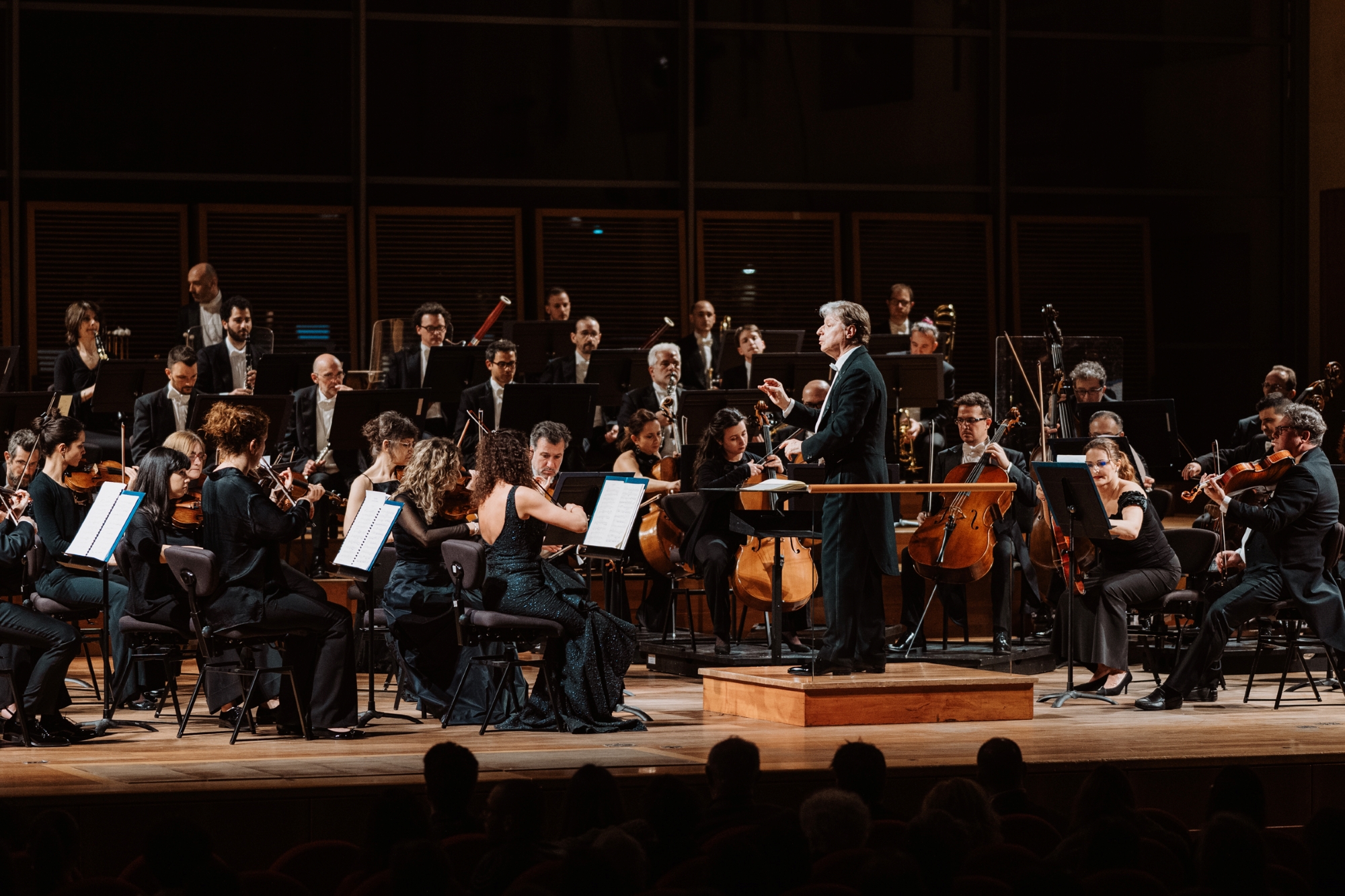 Roberto Abbado, Mischa Maisky, Filarmonica Arturo Toscanini (foto Luca Pezzani)