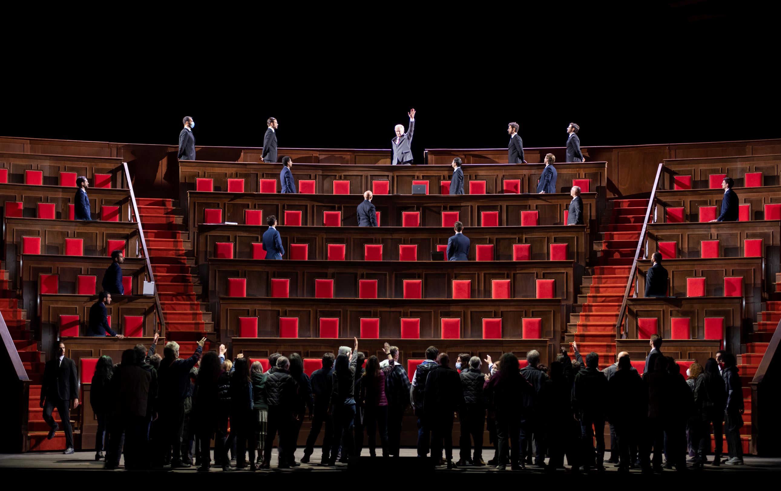 "Julius Caesar" (foto Fabrizio Sansoni, Opera di Roma)
