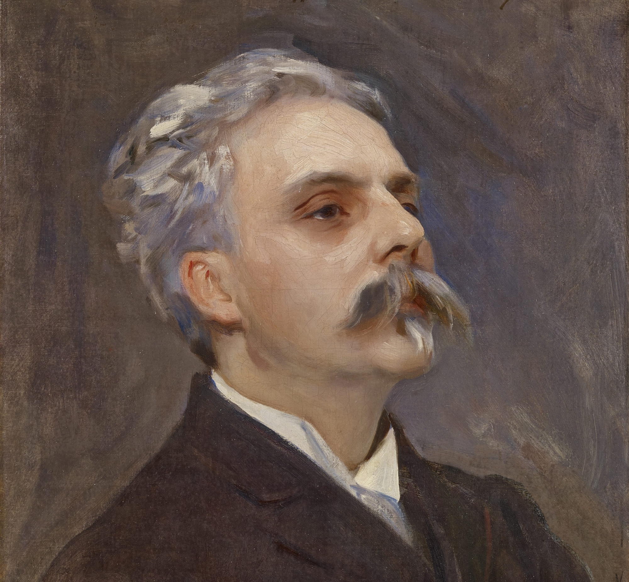 John Singer Sargent, Ritratto di Gabriel Fauré (1889 circa, Musée de la musique)