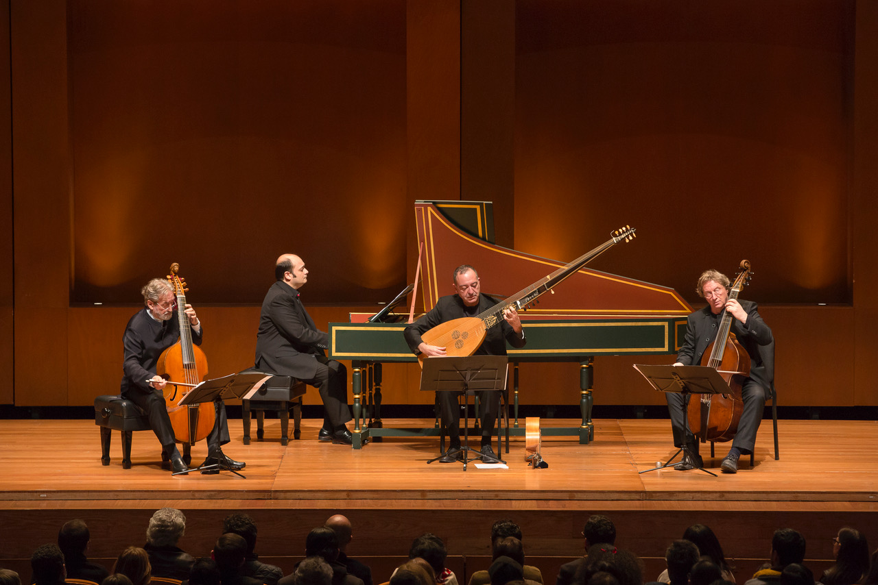 Jordi Savall e il suo gruppo