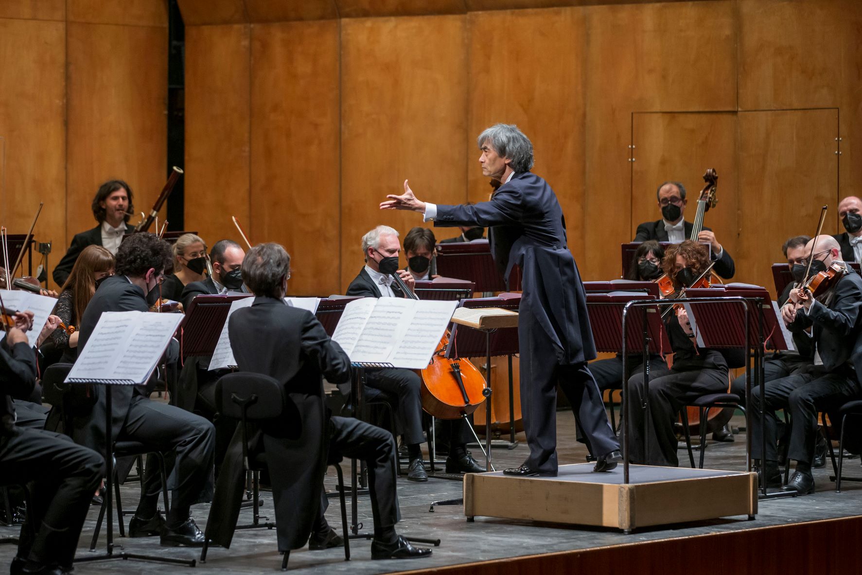 Kent Nagano, Orchestra Haydn (foto Fondazione Haydn)