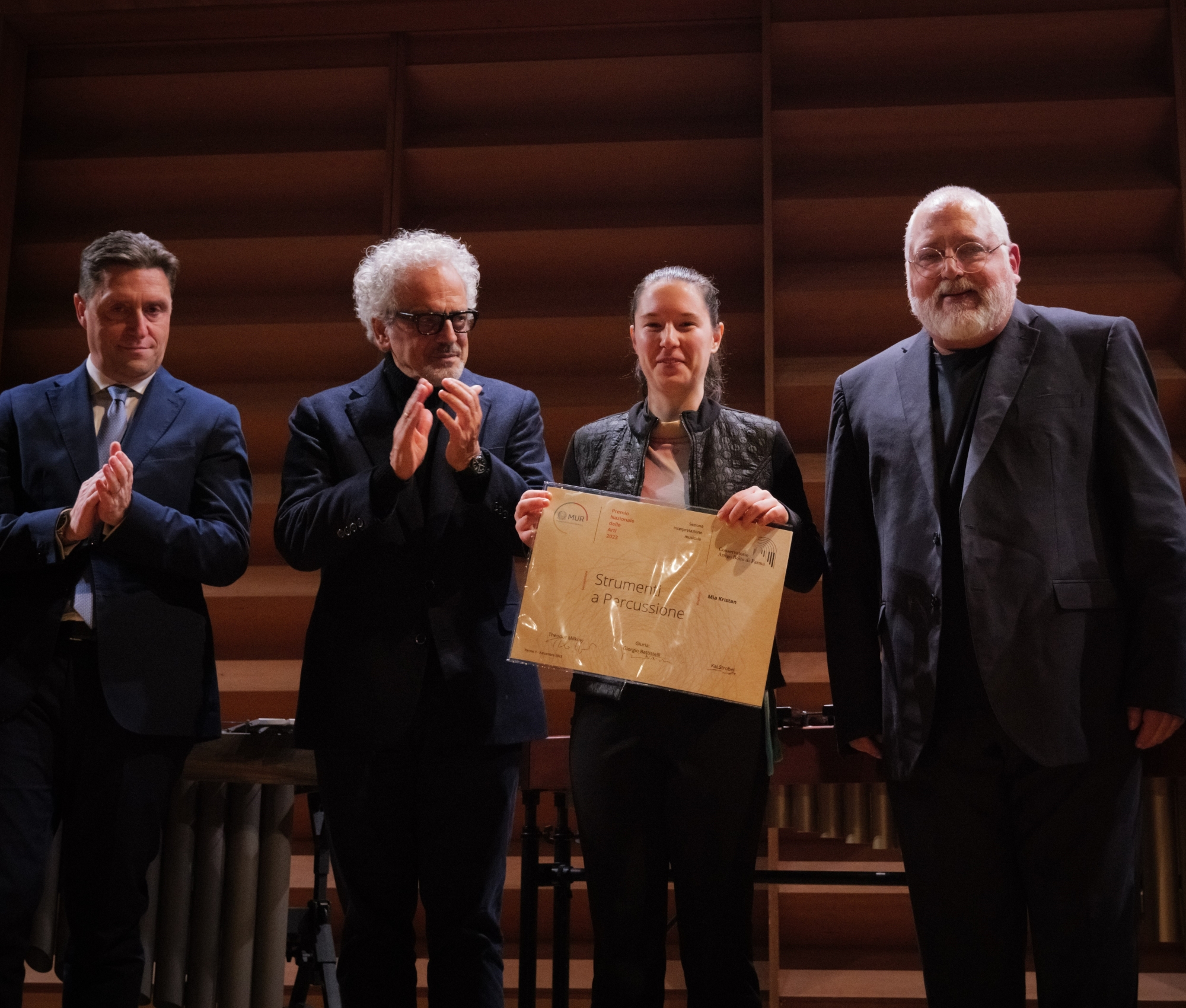 Premio Nazionale delle Arti - Conservatorio “Boito” di Parma (foto Meneghini-Casalone)