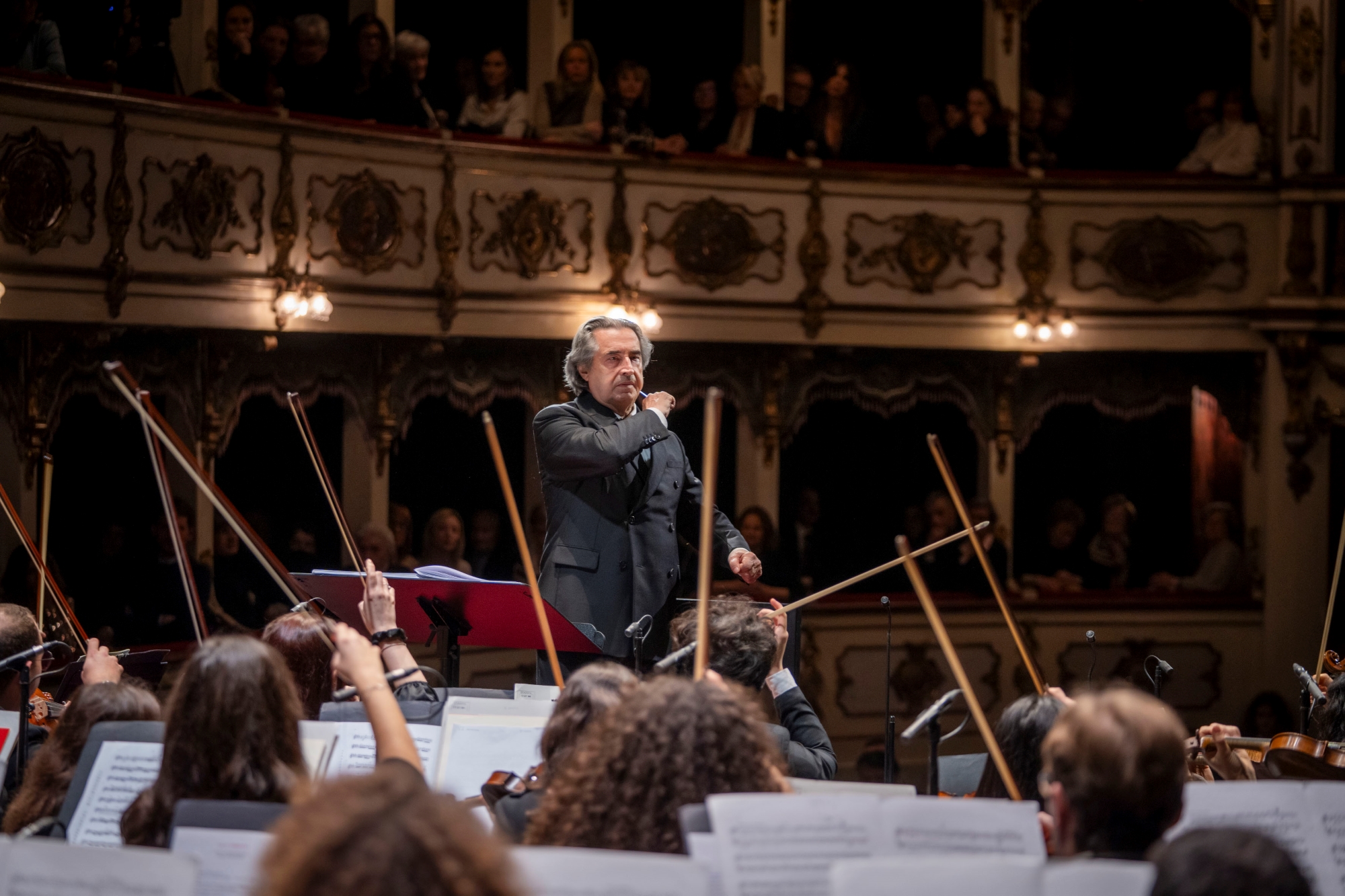 Riccardo Muti - Gala verdiano - Busseto (foto Marco Borrelli)