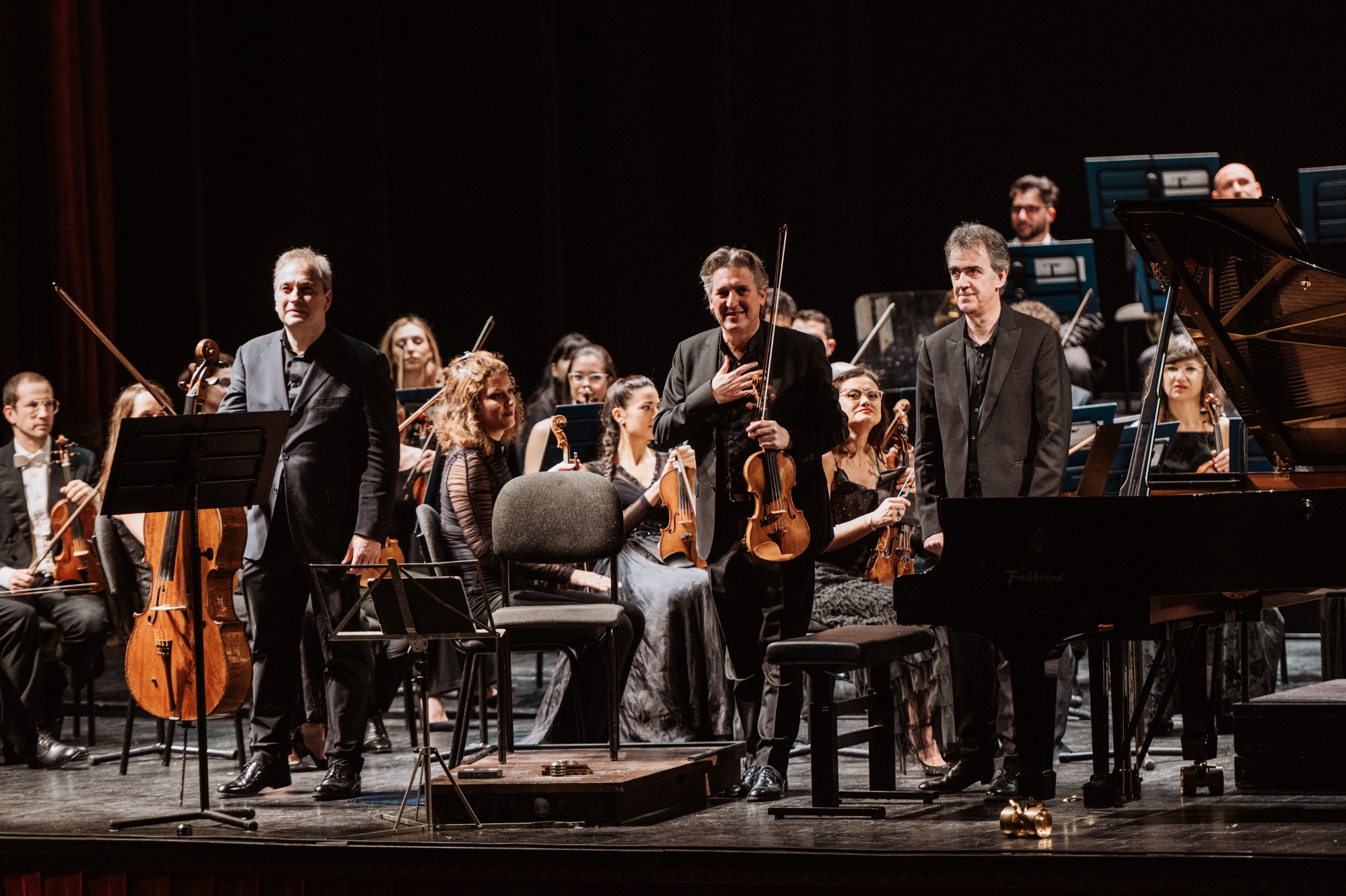 Trio di Parma - Filarmonica Toscanini - Diego Ceretta (foto Luca Pezzani)