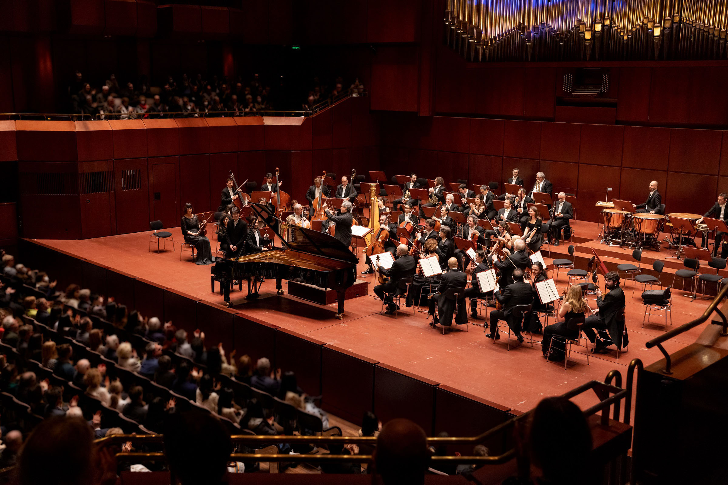 Orchestra dell'Accademia di Santa Cecilia (foto Salar Baygan)