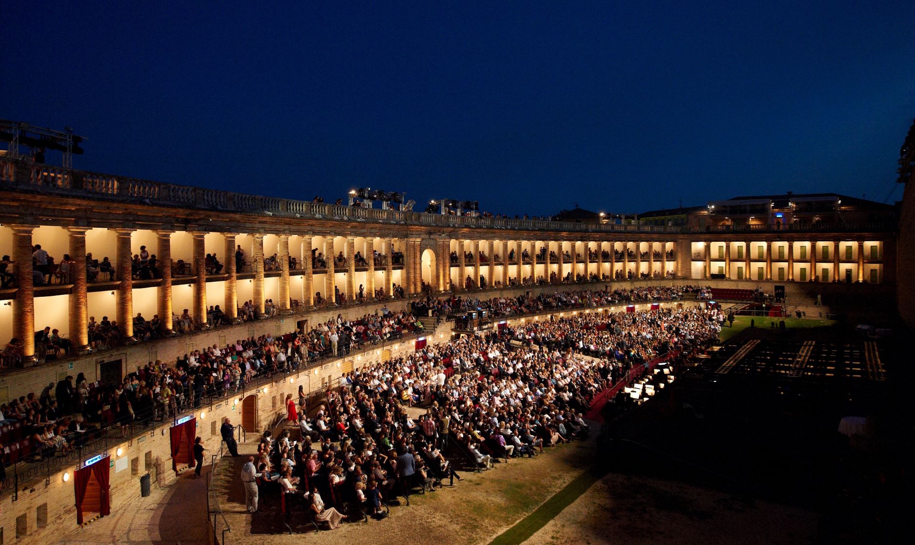 Arena Sferisterio di Macerata (foto Alfredo Tabocchini) 