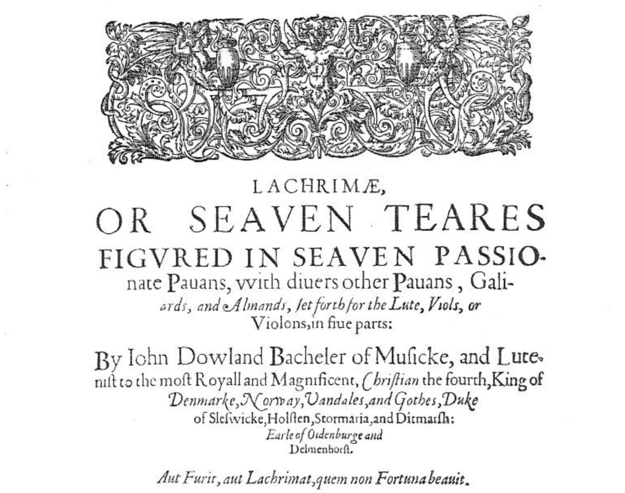 Lachrimae or Seaven Tears