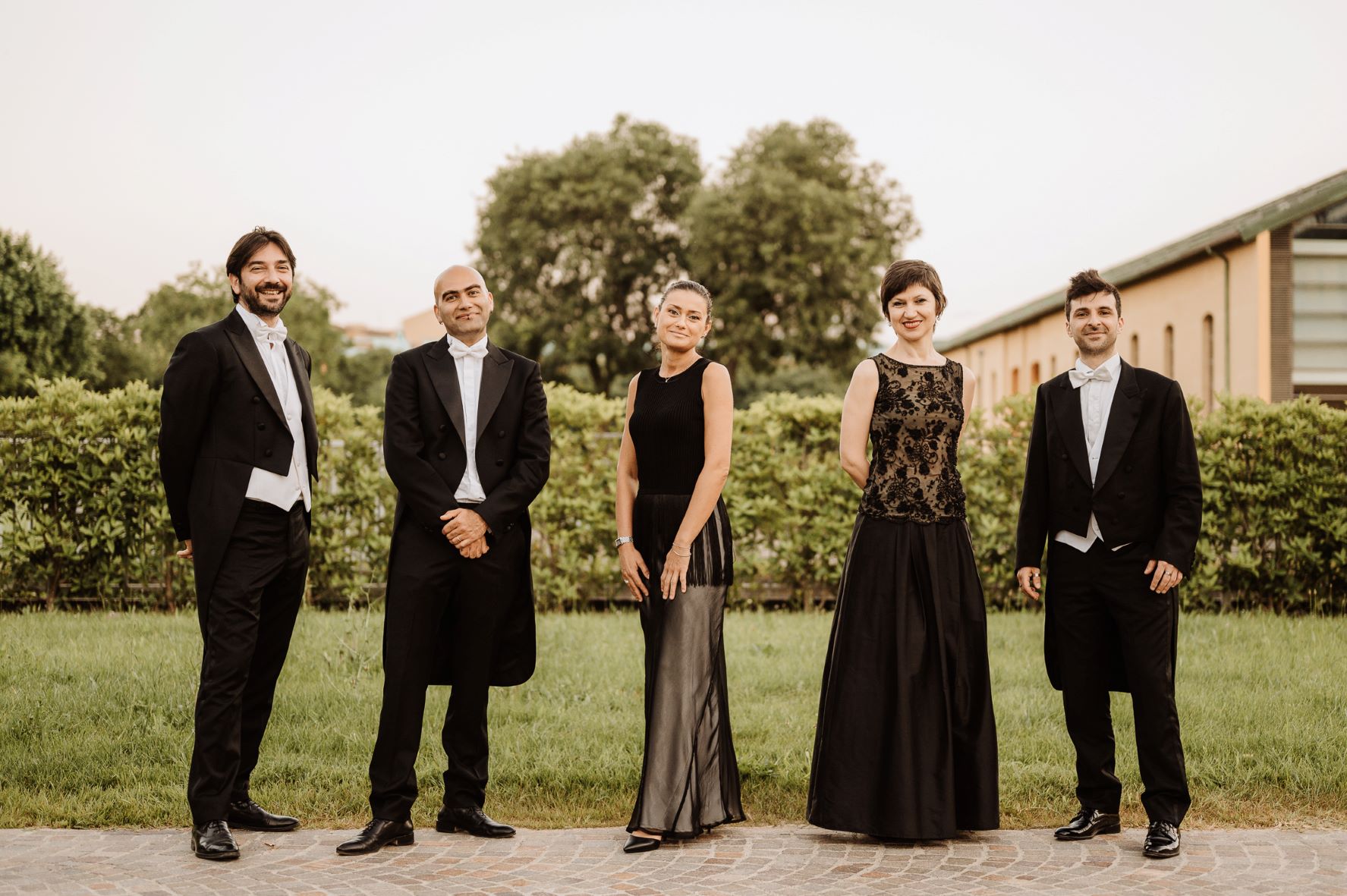 Quintetto darchi della Filarmonica Toscanini (foto Luca Pezzani)
