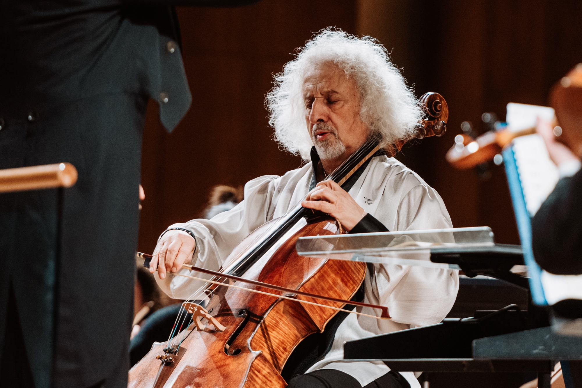 Roberto Abbado, Mischa Maisky, Filarmonica Arturo Toscanini (foto Luca Pezzani)