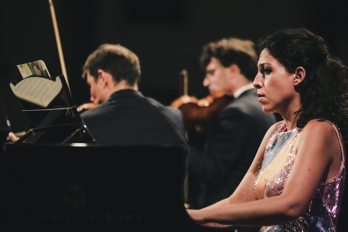 Quartetto Modigliani e Beatrice Rana (foto Festival Classiche Forme)