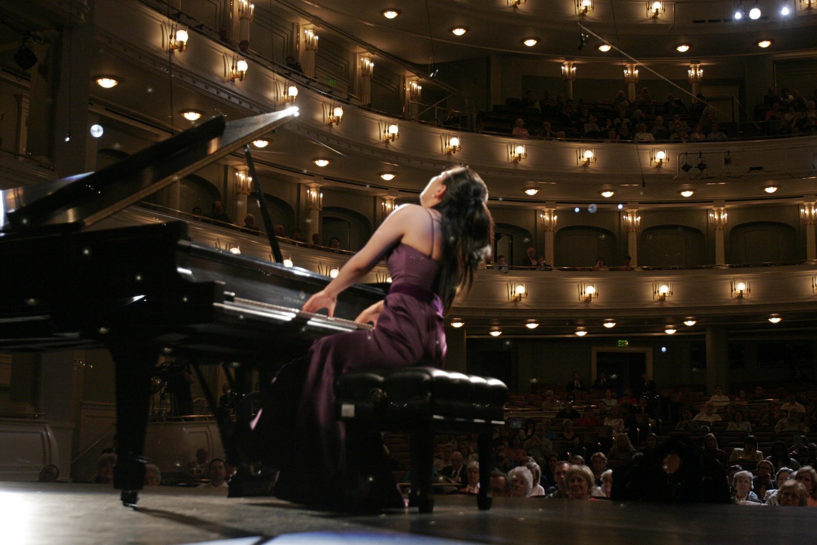 Chu-Fang Huang, Van Cliburn International Piano Competition, 2005 (Bass Performance Hall in Fort Worth, Texas - foto Rodger Mallison - Van Cliburn Foundation)