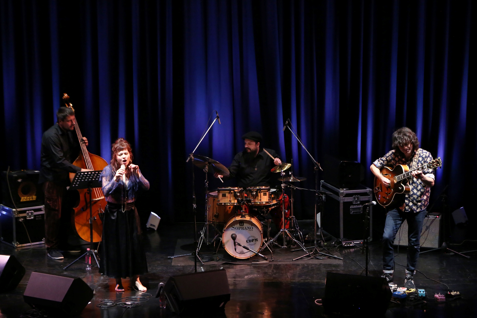 Elina Duni - Rob Luft Quartet (foto Rossetti - Fondazione Teatro Donizetti)